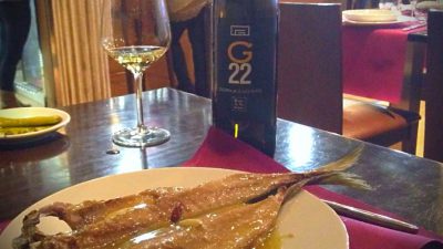 Txakoli G22 en el Restaurante Nido de Bilbao